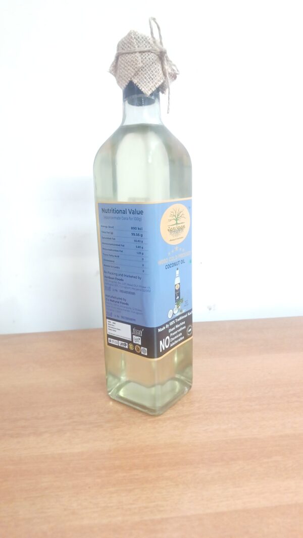 Wood Cold Pressed Coconut Oil <750ml- Glass Bottle> - Image 11