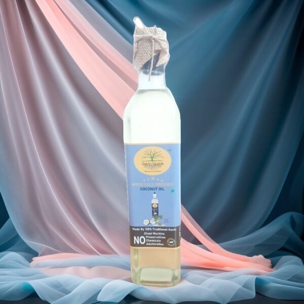 Wood Cold Pressed Coconut Oil <1000ml- Plastic Bottle> - Image 6